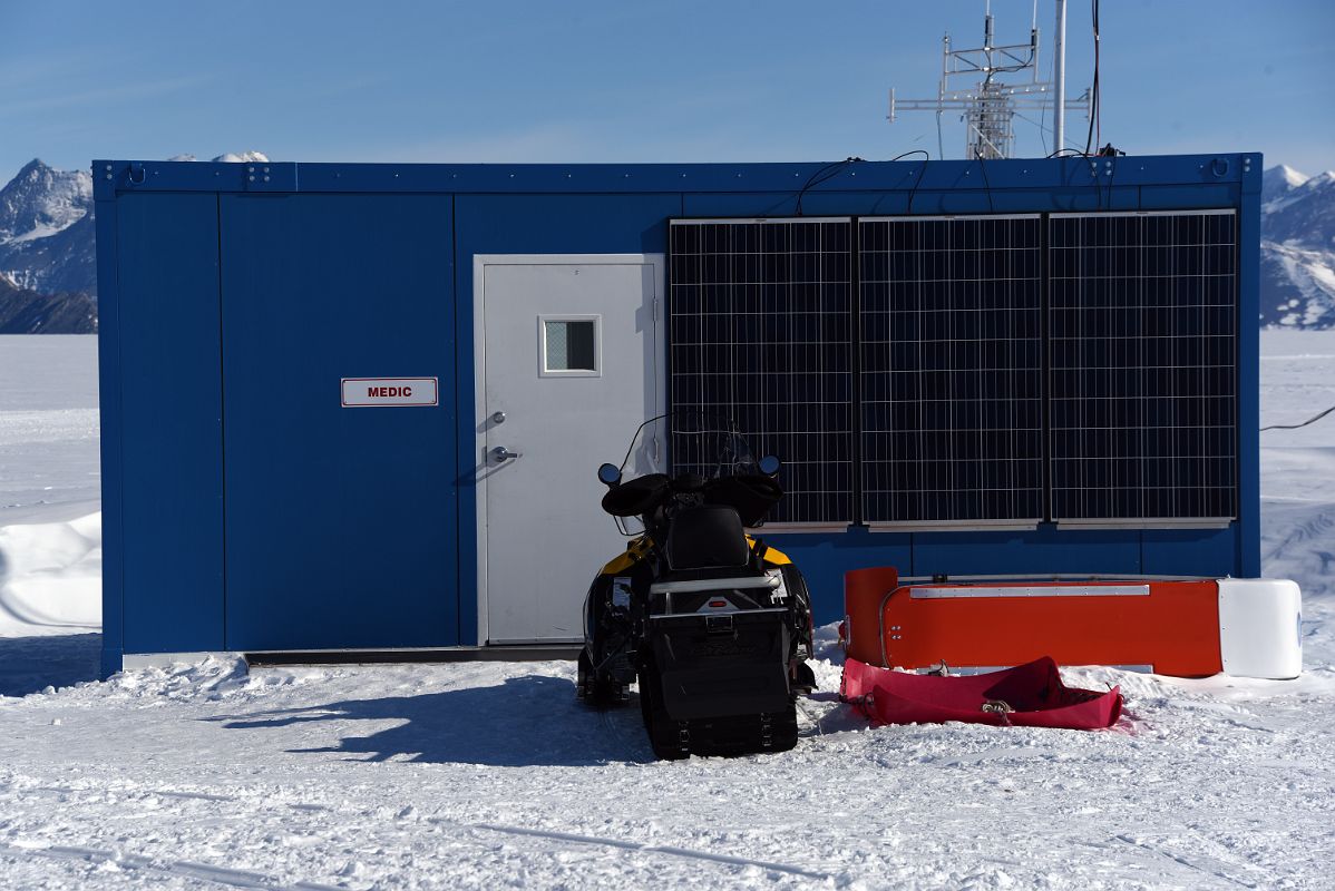 06B Union Glacier Camp Antarctica Has A Small Clinic Staffed By A Doctor And Medic